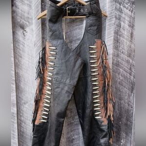 Sunriders Western Wear Leather Chaps
